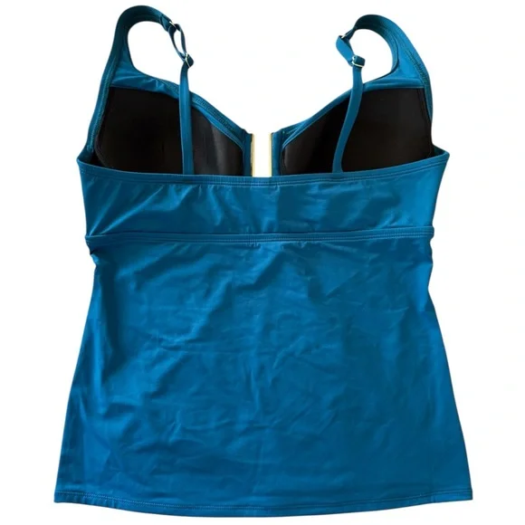 Tommy Bahama Pearl U-Front Tankini Top - Picture 7 of 10